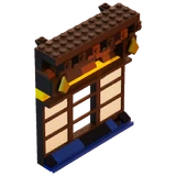 Shoji Ornate Window 01 - Building Part - LEGO Fortnite