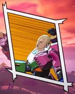 Eminem disguised as Mecha Team Leader (unmasked) in the Remix: The Finale event.