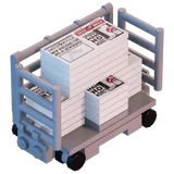 Newspaper Cart - Decoration - LEGO Fortnite