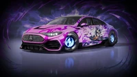 Solo Leveling Mercedes-Benz Decals (News Tab) - Promo - Fortnite