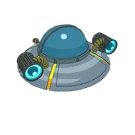 Rick's UFO Cruiser - Glider - Fortnite