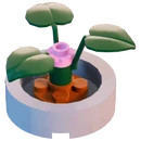Unauthorized Floor Planter - Decoration - LEGO Fortnite
