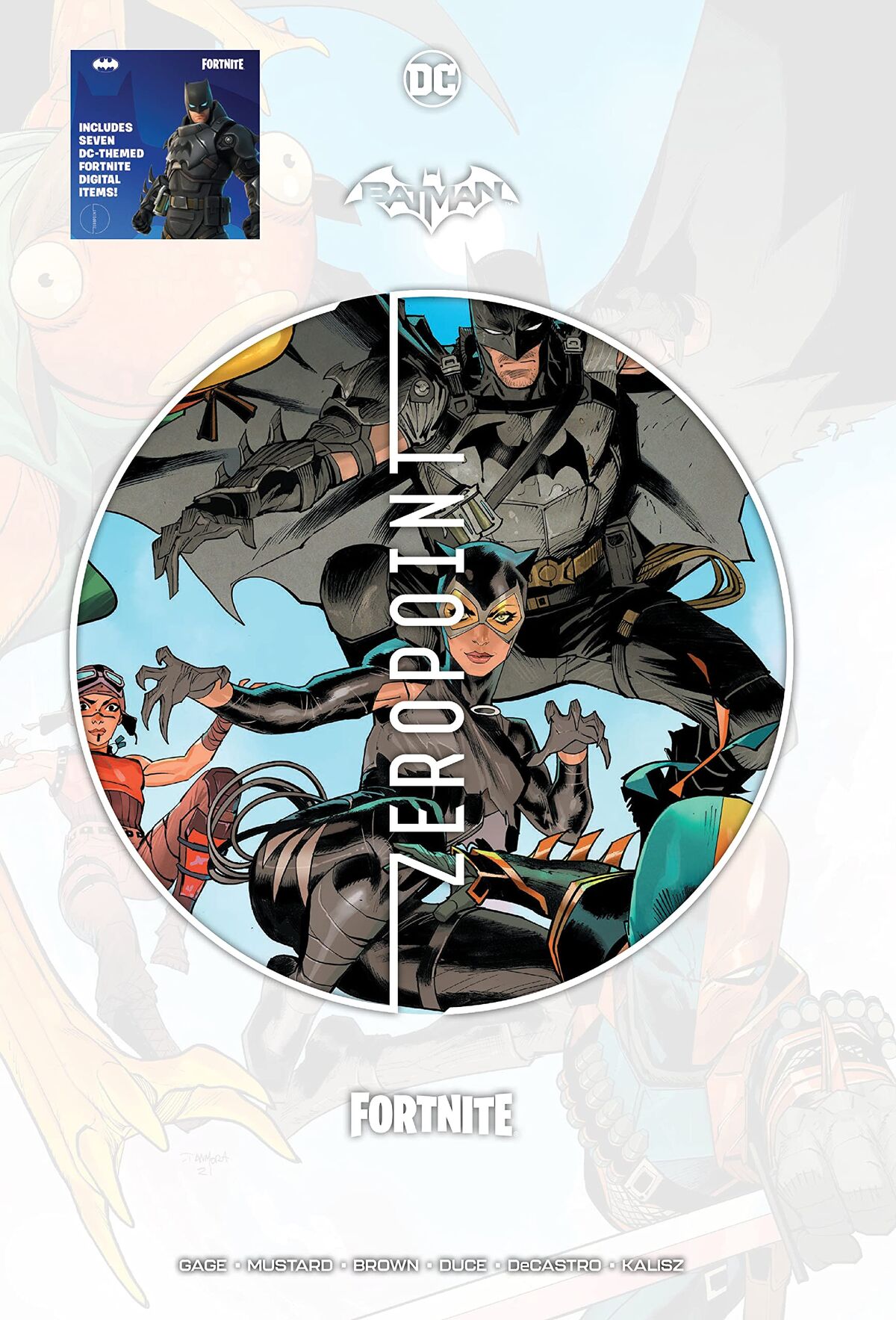 雑誌　フォートナイト　DC BATMAN ZEROPOINT スキン　コード Amazon.com: Batman/Fortnite: Zero Point (2021) *NO FORTNITE