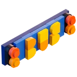 Battle Bus BUS Sign - Decoration - LEGO Fortnite