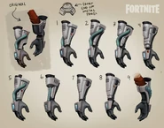Concept Art for Outlander Gloves by Drew Hill
