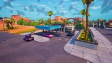 Paradise Palms (Gas Station) - Location - Fortnite Reload