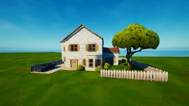 Blue House (Overview) - Prefab - Fortnite