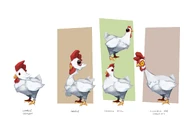 Concept Art for the Chicken by Mark Behm