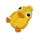 Ducky Momo Plushie - Back Bling - Fortnite