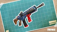 Donation Station (MK-Seven Assault Rifle) - Promo - Fortnite