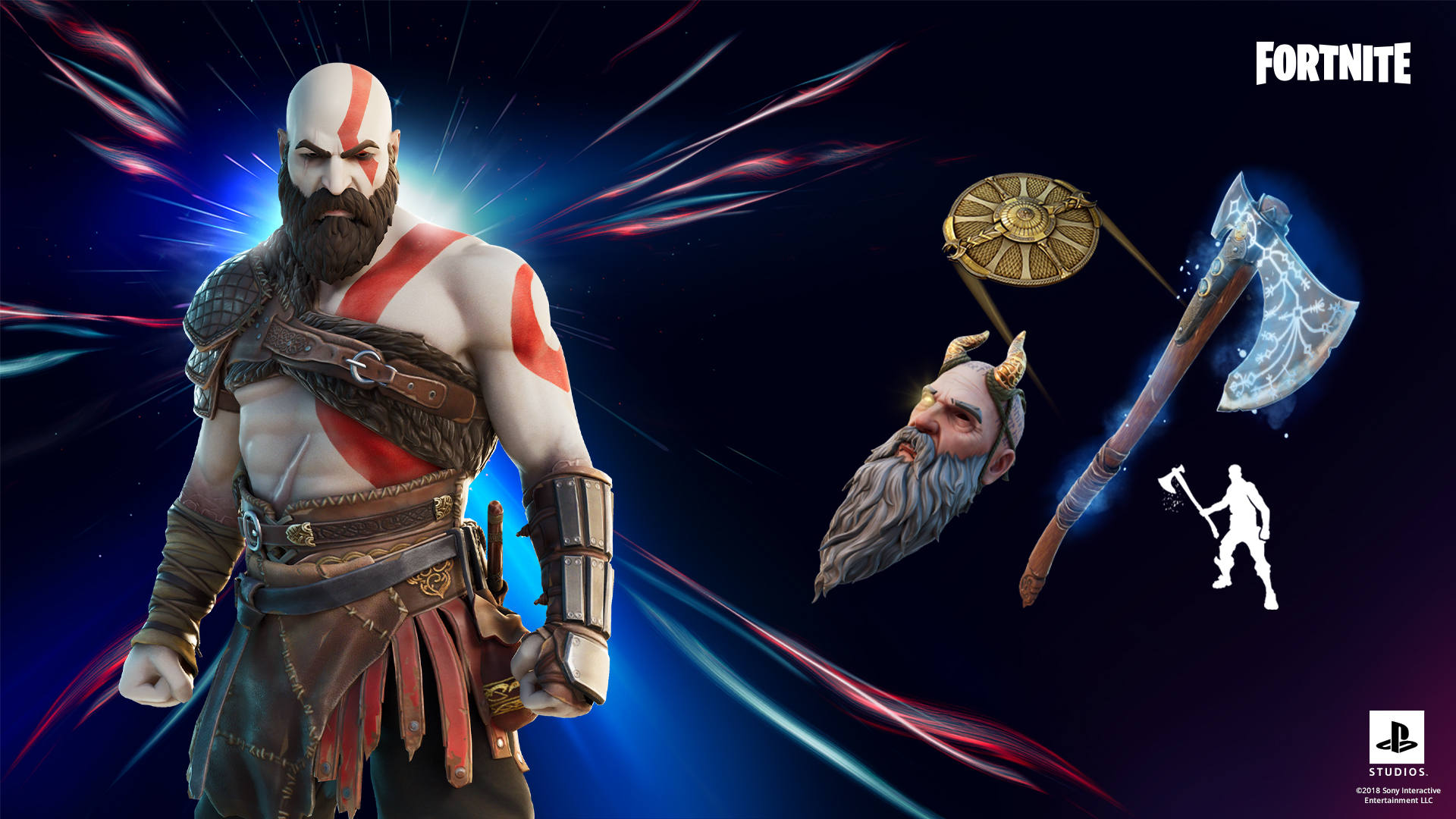 Fortnite pode ganhar skin de Kratos, de God of War, indica