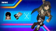 Promotional Image for the Eren Jaeger Quests Rewards.