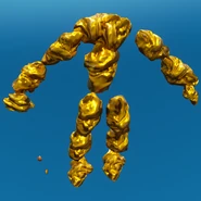 Niagara particle effects for Molten Gold.