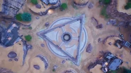 Classified Canyon (Main Base - Open Hatch) - Location - Fortnite.png (3.12 MB) Top View (Open Hatch)