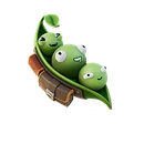 Pea Buddies - Back Bling - Fortnite
