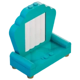 Clam Glam Couch - Furniture - LEGO Fortnite