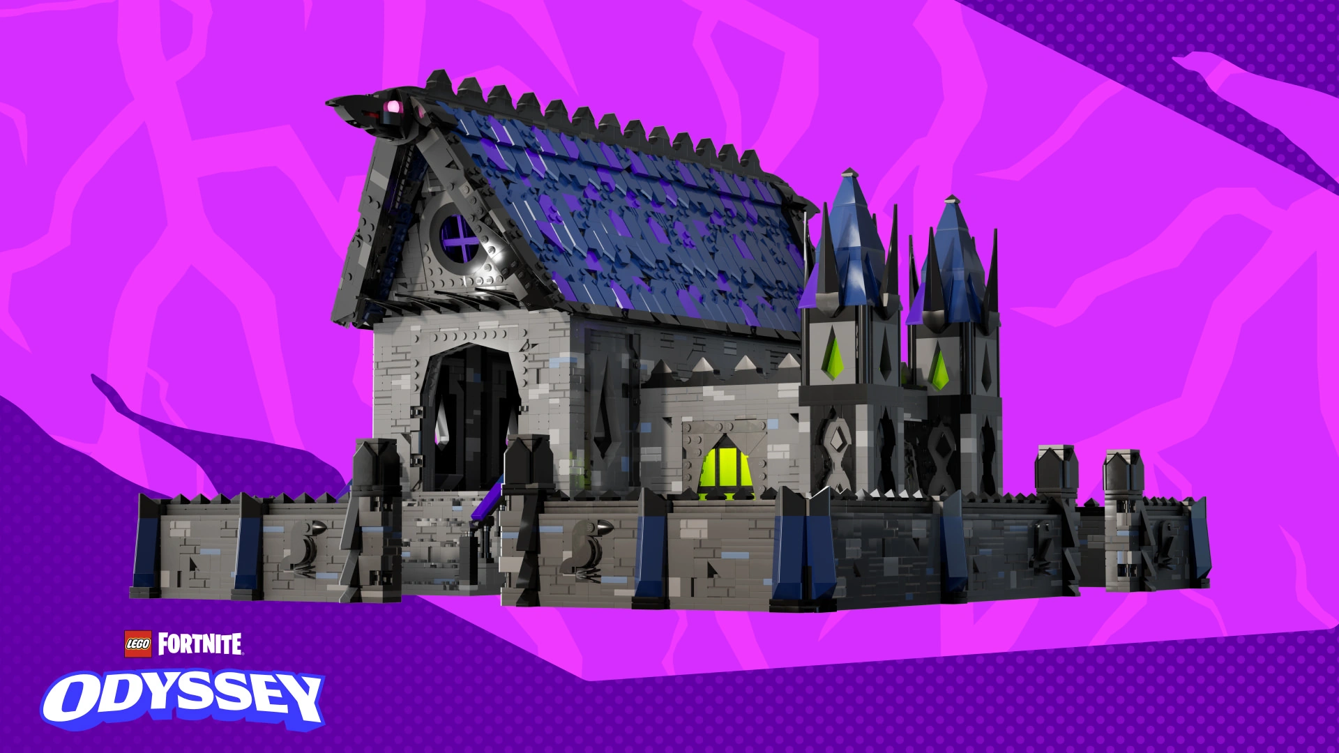 Raven's Mausoleum Build - Promo - LEGO Fortnite