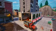 Tilted Towers (v36.10 - Castle Tower - Hole) - Location - Fortnite OG.png (3.32 MB) Hole in the wall (Before Update v37.00)