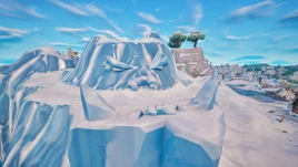 Giant Face (Snow) - Unnamed Location - Fortnite OG