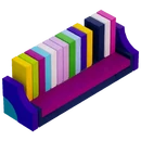 Brite Book Shelf - Furniture - LEGO Fortnite