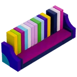 Brite Book Shelf - Furniture - LEGO Fortnite