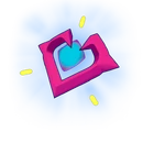 Love Lock (Cerulean) - Back Bling - Fortnite