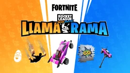Rocket League Sideswipe Llama-Rama - Promo - Fortnite