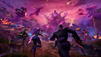 Zero Hour (Textless Keyart) - Promo - Fortnite