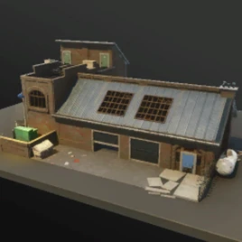 Junk Junction Warehouse - Prefab - Fortnite