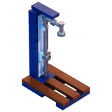 Beachy Blue Shower - Furniture - LEGO Fortnite