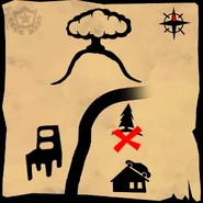 Dusty Depot Map (Ring found on a hill near Outskirts)