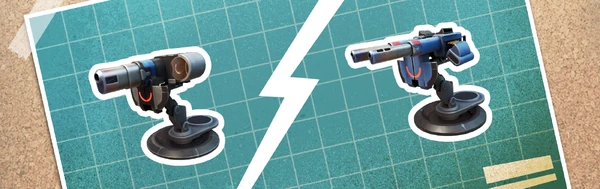 Light Turret vs Heavy Turret - Promo - Fortnite