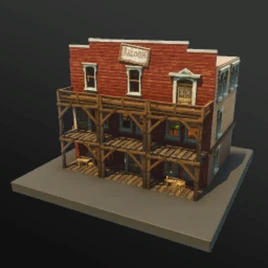 Wild West Saloon - Prefab - Fortnite