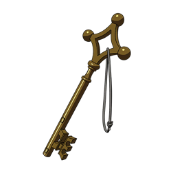Basement Key - Back Bling - Fortnite