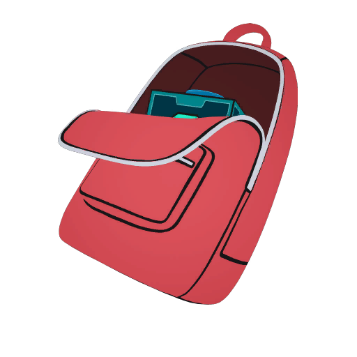 Fortnite back bling backpack 2025