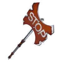 Stop Axe - Pickaxe - Fortnite