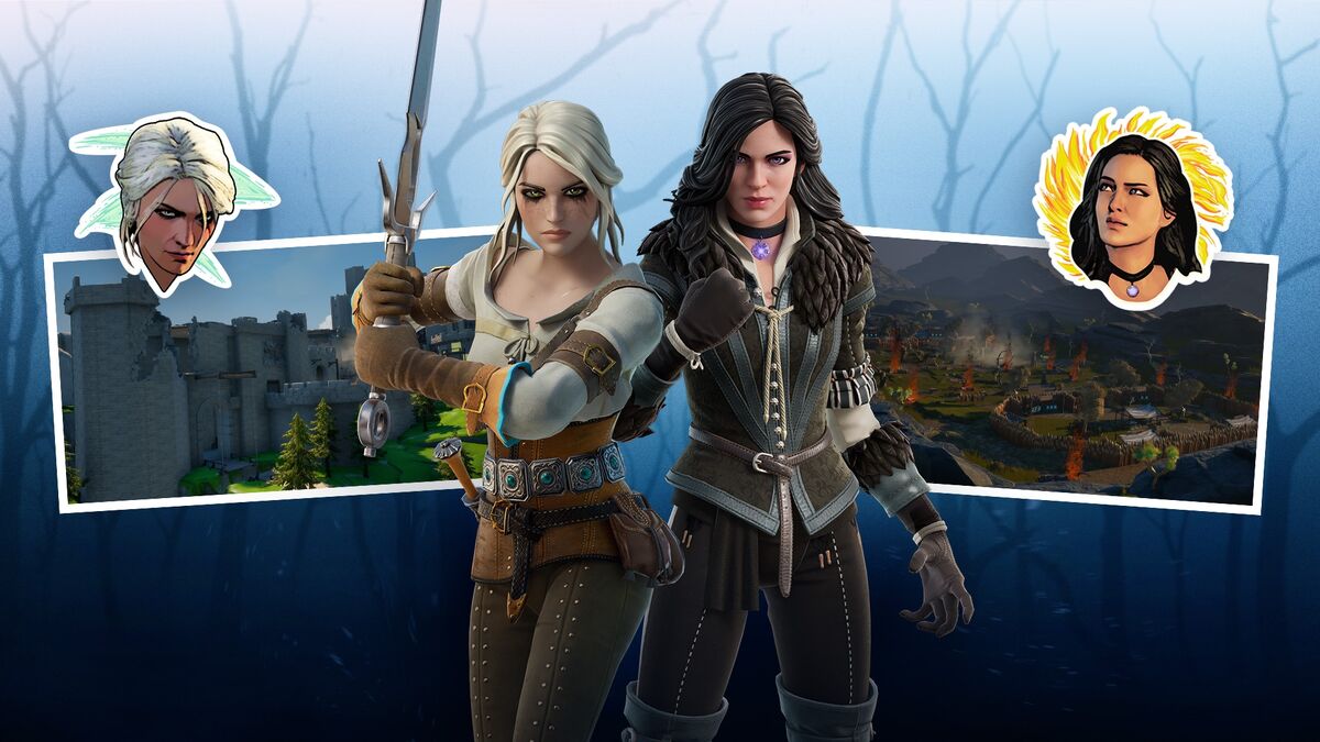 Fortnite gets The Witcher 3's Yennefer and Ciri, but where's Triss? -  Polygon