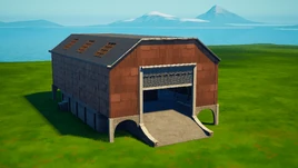 Dusty Depot Red Warehouse (Overview) - Prefab - Fortnite