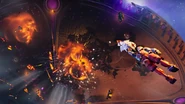 His escape in Operation: Sky Fire