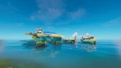 The Rig (dirusak) - Lokasi - Fortnite