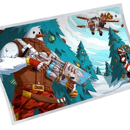 Frost In Action - Loading Screen - Fortnite
