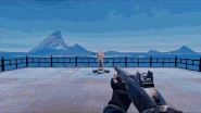 Hammer Pump Shotgun in Action (Hipfire)