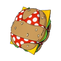 Polka Dot Bunkini (Featured) - Back Bling - Fortnite