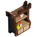 Ancient Shelves - Brown - Furniture - LEGO Fortnite