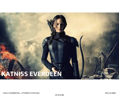 Katniss Everdeen - Court Document - Fortnite
