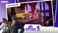 The Spy Within Quests (Steamboat - News Tab) - Promo - Fortnite