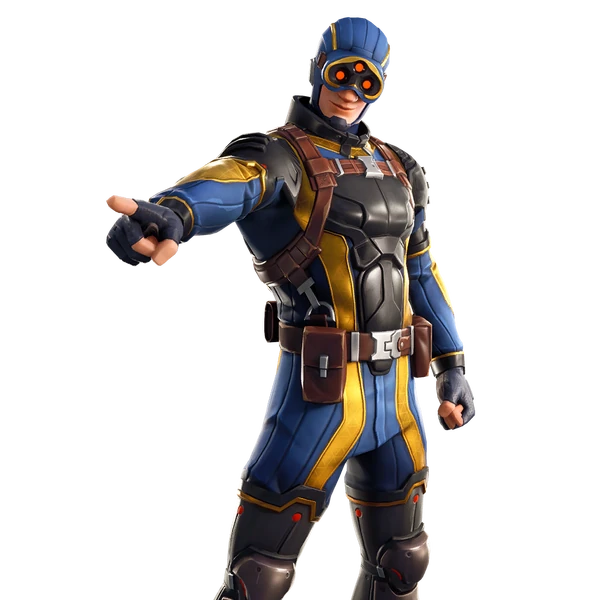 Image of Axiom used when he is featured in the Item Shop