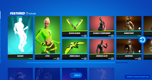 Buy fortnite items clearance