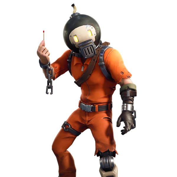 Image of Splode used when he is featured in the Item Shop