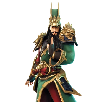 Image of Guan Yu used when he was featured in the Item Shop used before Patch 11.40.
